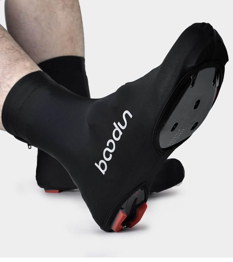 冠盛反光骑行鞋套透气防沙防尘自行车装备锁鞋山地公路车骑行鞋套