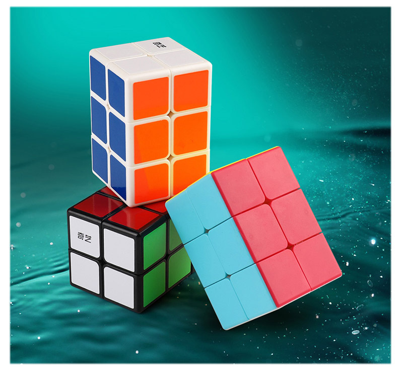 奇艺魔方格223魔方异形二二三不等阶异形魔方儿童益智玩具批发