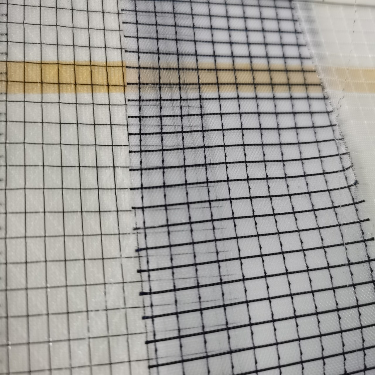 春夏礼服欧美加硬五角星床上用品扎染婚纱精梳黑色经编布料