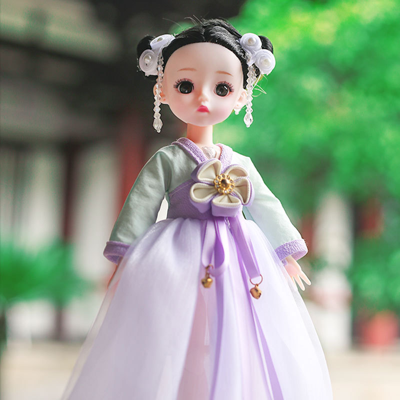 创意汉服款荟妍芭比洋娃娃公主女孩礼物连锁精品店热销儿童玩具