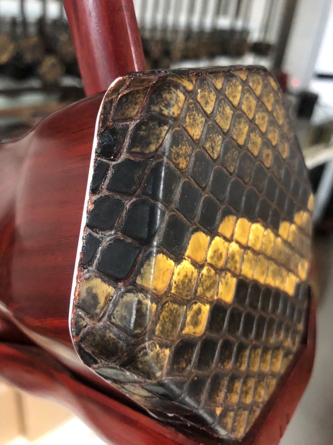 厂家批发二胡非洲小叶紫檀演奏级二胡纯手工蒙皮一级紫檀一件代发