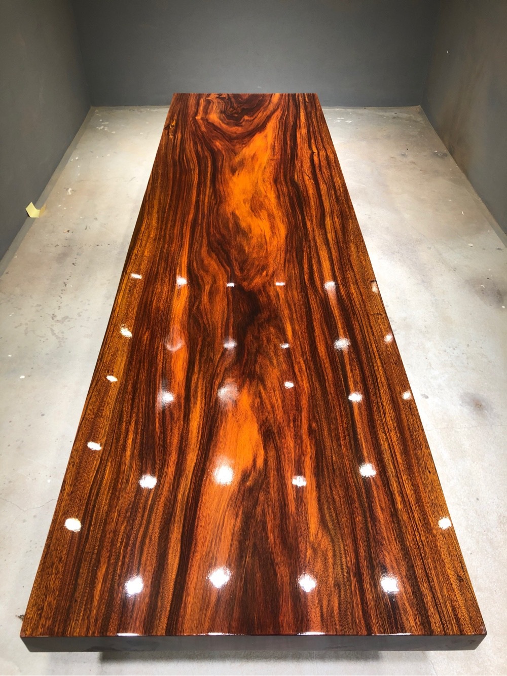 非洲花梨木实木大板奥坎原木大板茶桌办公桌餐桌吧台会议桌