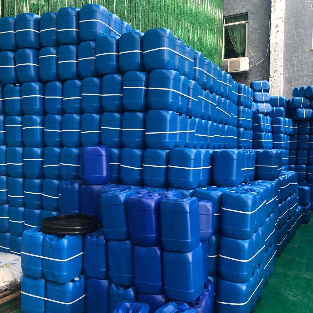 厂家批发25kg堆码桶 塑料化工桶 25l闭口方桶消毒液桶避光桶