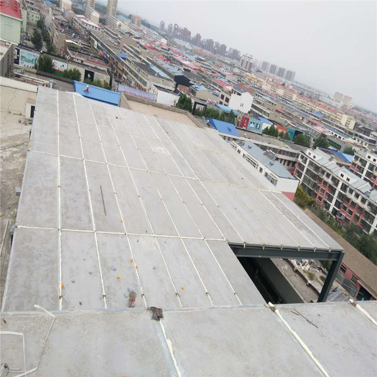 供应河南钢骨架轻型网架板泄爆板大型屋面板天沟板