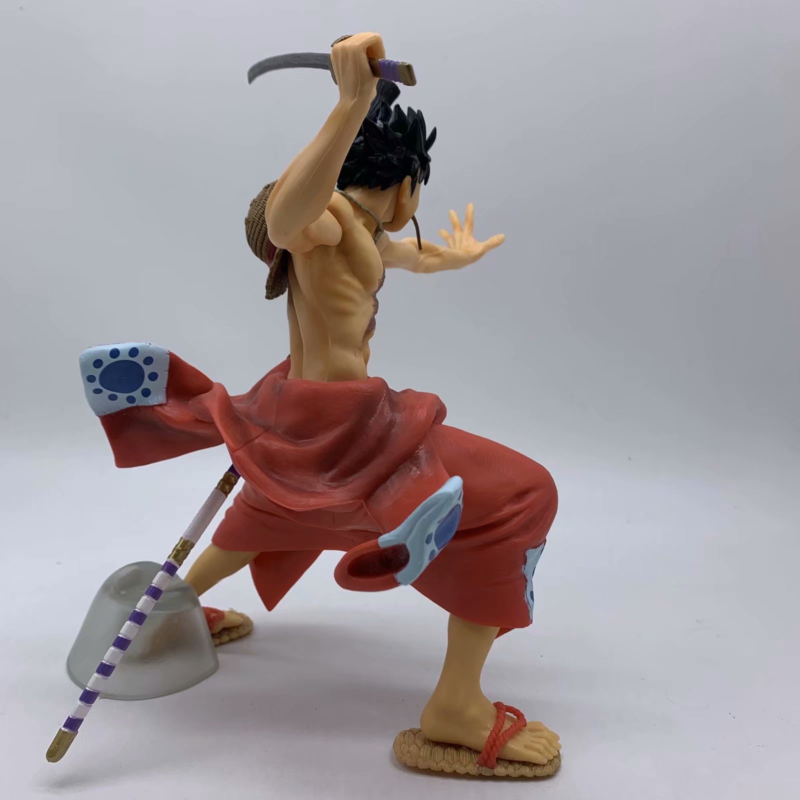 海贼王 gk 武装色 和之国路飞 一番赏 可换手剑 手办动漫模型