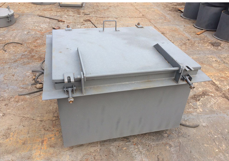 双层人孔检修门批发 静电除尘器配件人孔门 按图纸订做双层人孔门