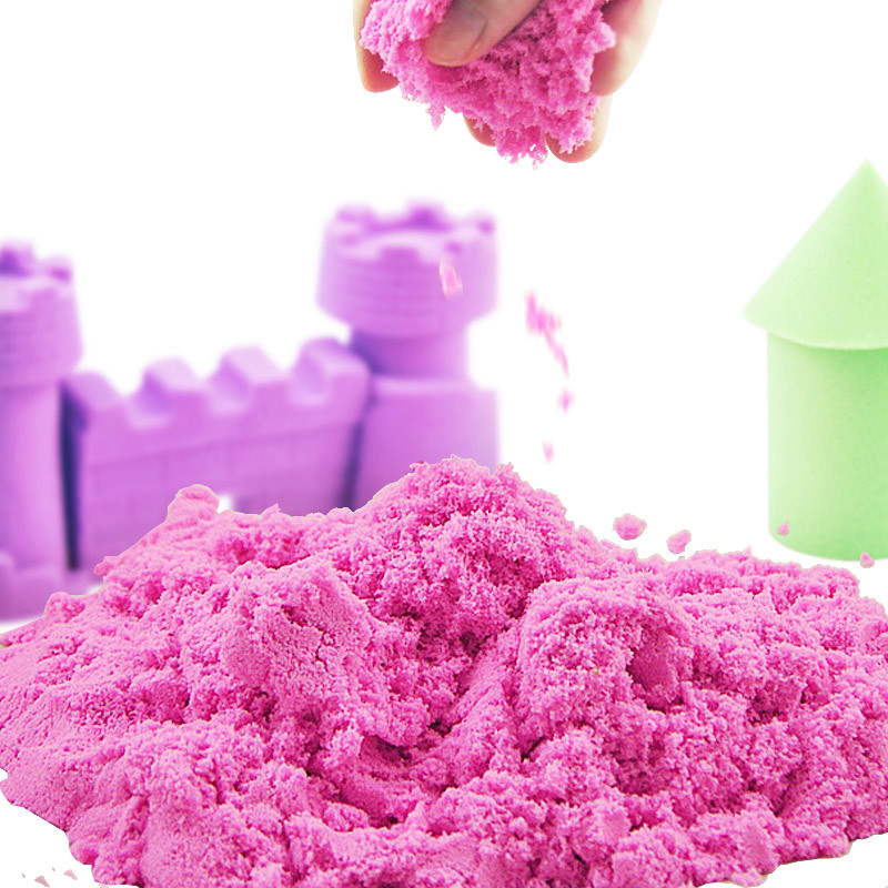 太空沙棉花沙起泡胶盒装送磨具拉丝泥黏土史莱姆一件代发