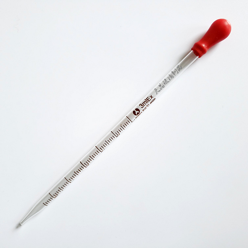玻璃刻度吸管化学实验室用玻璃滴管吸管胶头滴管05123510ml