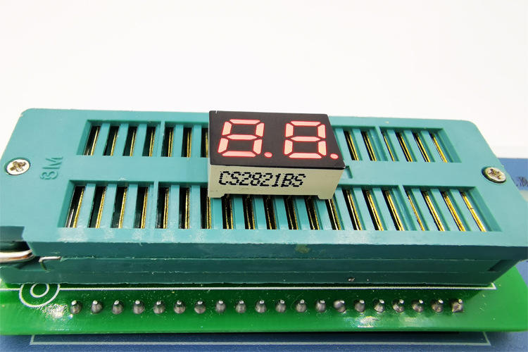 28寸二位白光共阳共阴极2281aw2位数码管2821bw现货