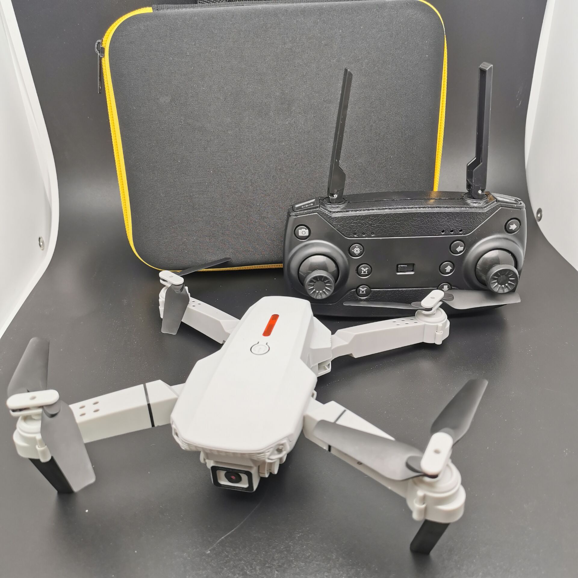 e88pro无人机4k双摄像头折叠高清航拍四轴飞行器专业跨境航模玩具