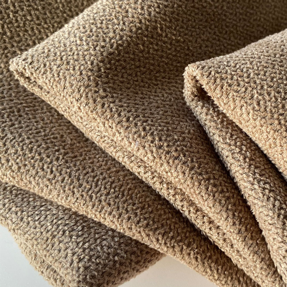 沙发布料 冰雪绒针织纯色雪花绒布 短毛颗粒绒抱枕软包拉毛布料