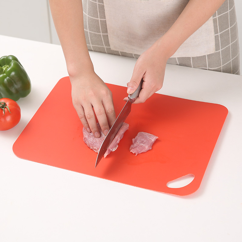 Kitchen Chopping Board Home Chopping Board Cutting Board Supplementary Food Board Rectangular Simple Fresh Flexible Large Cutting Board Cutting Fruit