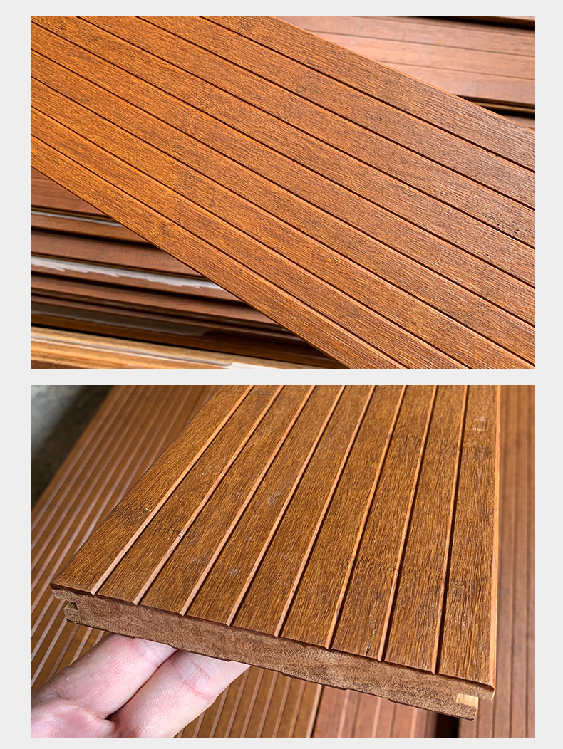 爵林 厂家现货批发 户外重竹木地板 金刚竹木板 高耐木重竹木