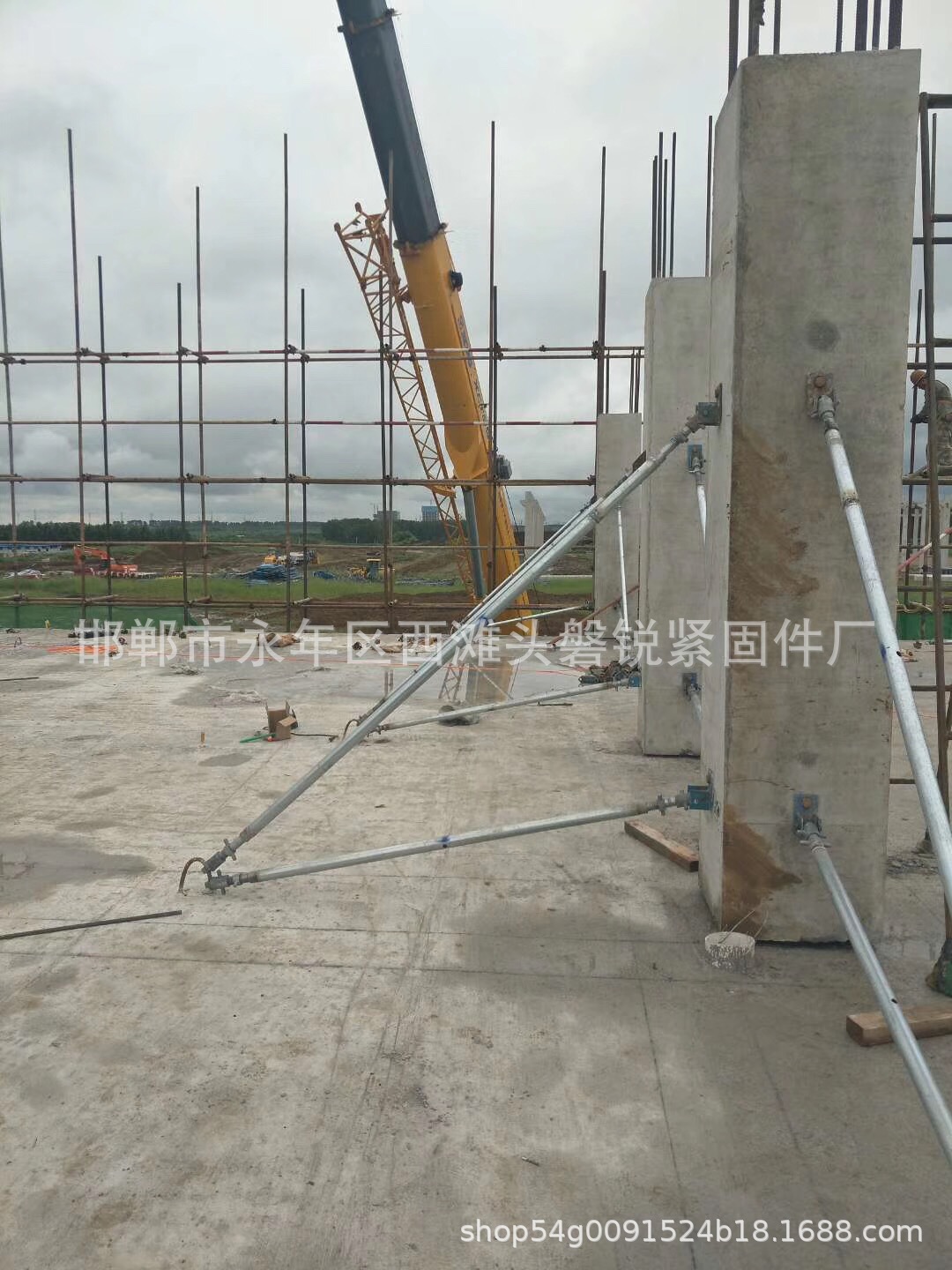 厂家生产斜支撑pc墙板斜撑预制剪力墙撑杆铝模板装配式建筑斜支撑