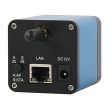 WIFI WLAN接口 1080P 5.0MP工业视频显微镜摄像机 C型网络相机