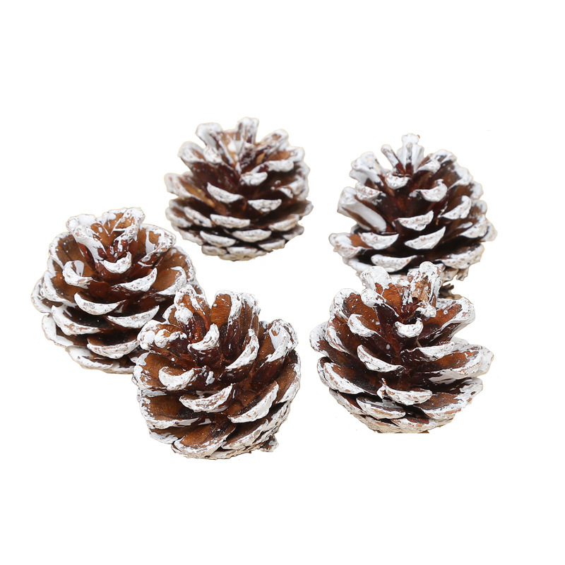Zakka Groceries Extra Large Brushed Pine Cone Christmas Tree Decoration DIY Creative Decoration Home Shooting Props