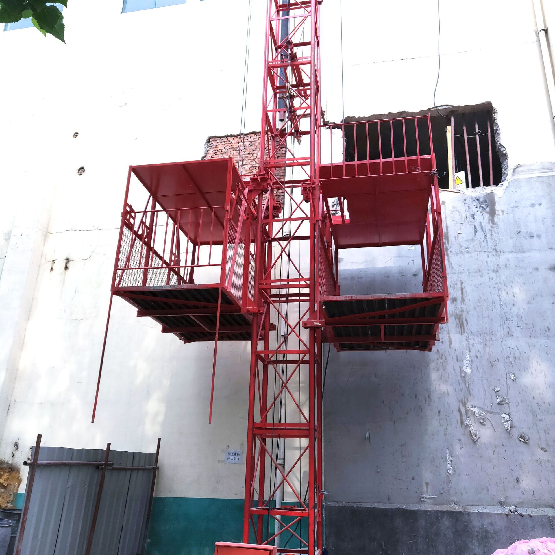 供应山东双丰建筑工地用物料提升机 货物提升机 工地提升机