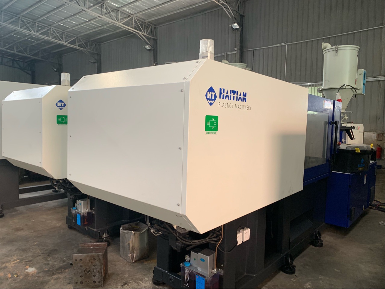 全新海天130吨注塑机两台卧式海天注塑机伺服节能注塑机批发处