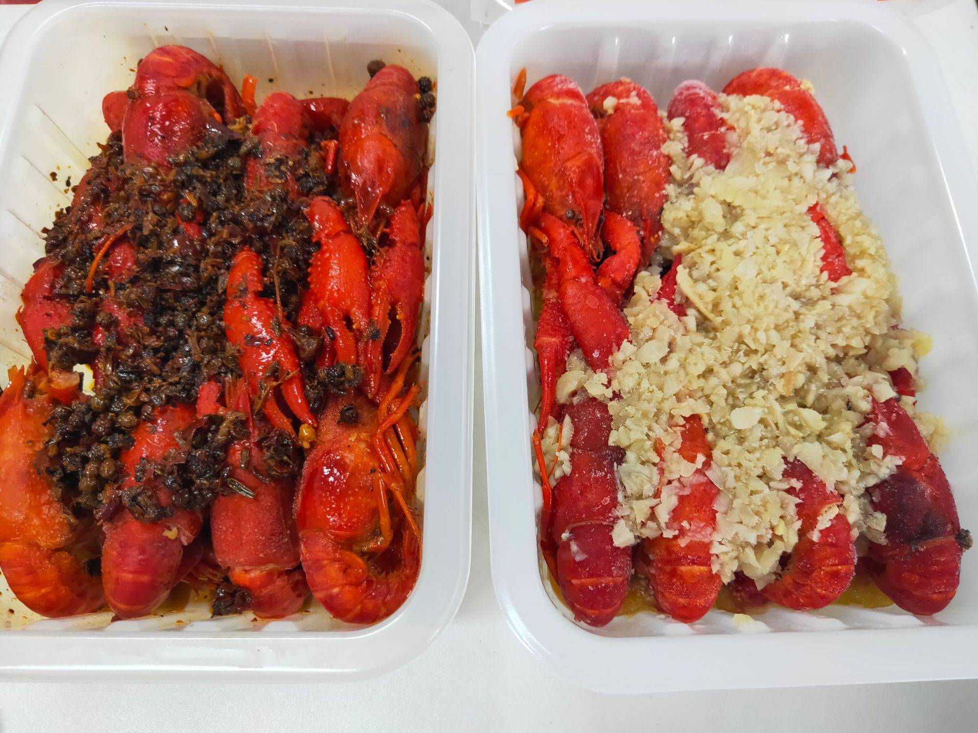 信良记麻辣小龙虾潜江虾麻辣虾尾即食网红调味小龙虾批发一件代发