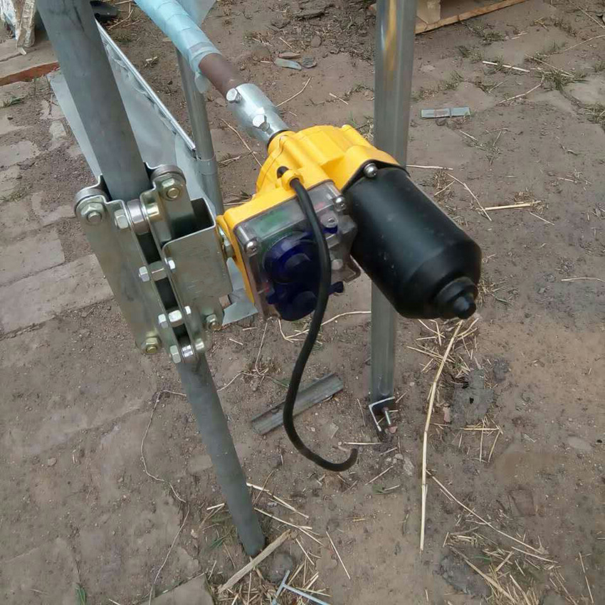 批发 温室大棚 24v电动卷膜器 行程7米长 直流电机 卷膜器