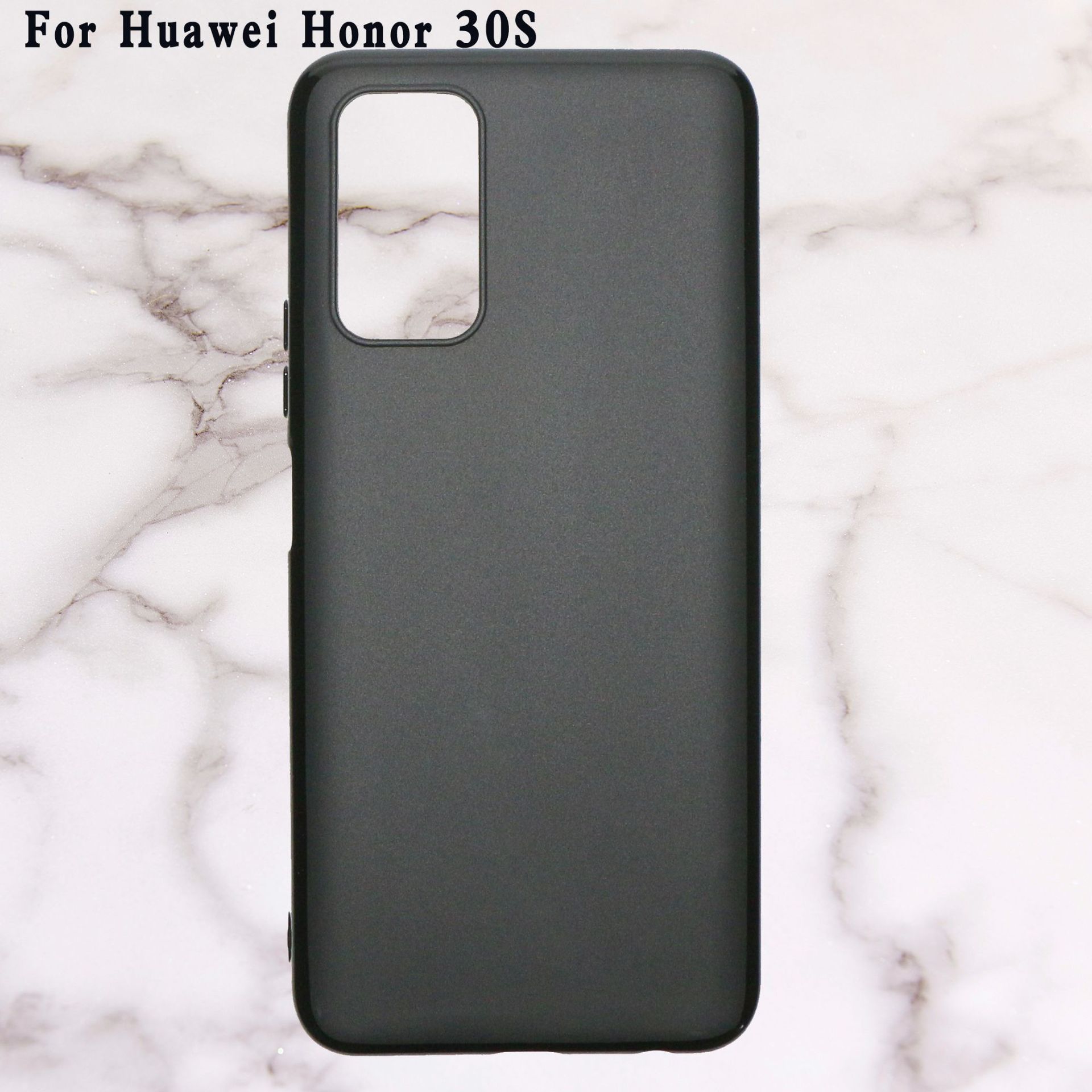 适用于华为荣耀 30s 手机壳tpu布丁套内外磨砂皮套彩绘素材壳软壳