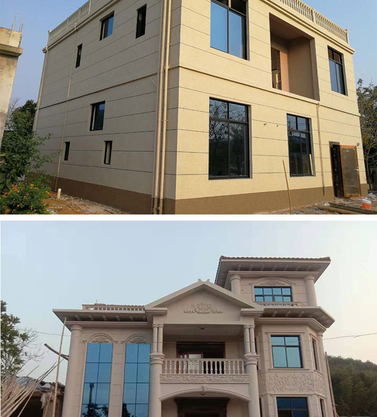 富飞莱外墙漆真石漆岩片漆质感漆水包水仿大理石漆水包砂艺术涂料