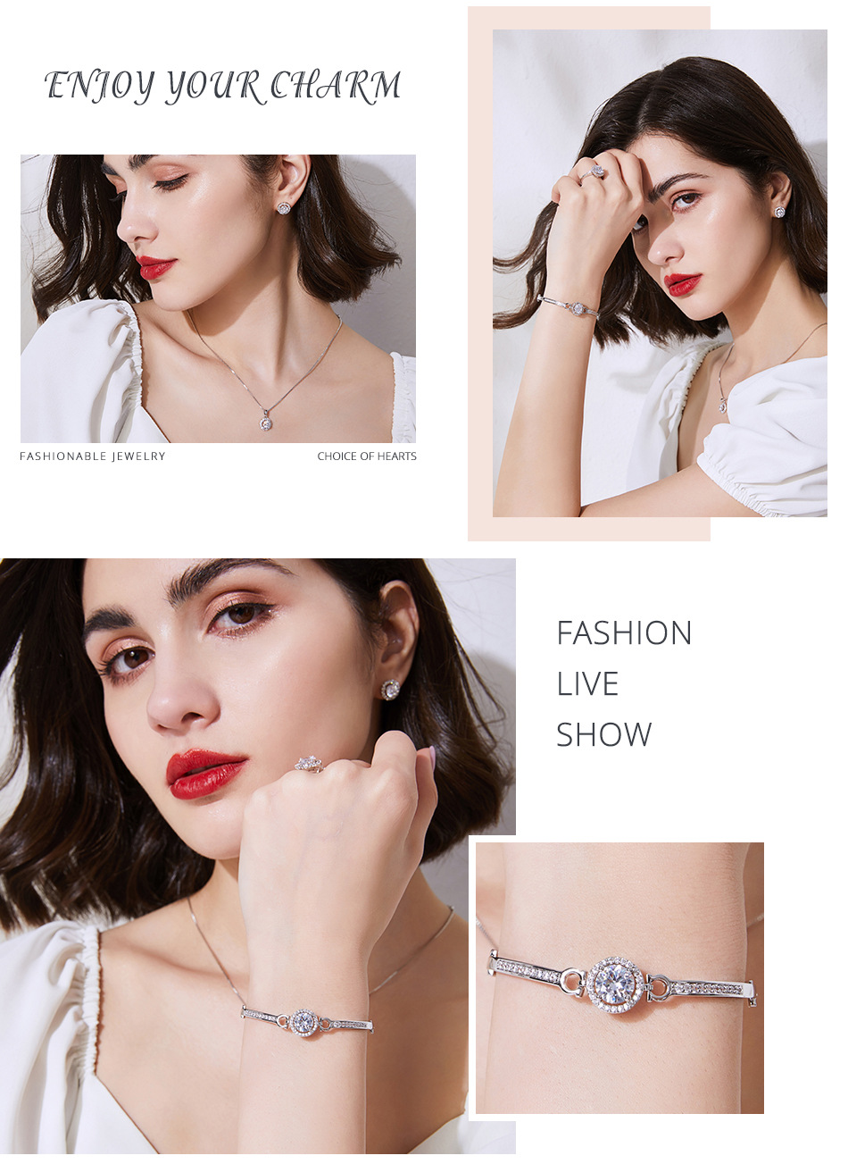 锦瑟sona钻八心八箭超闪2克拉高仿真钻石女士大圆盘戒指女小饰品