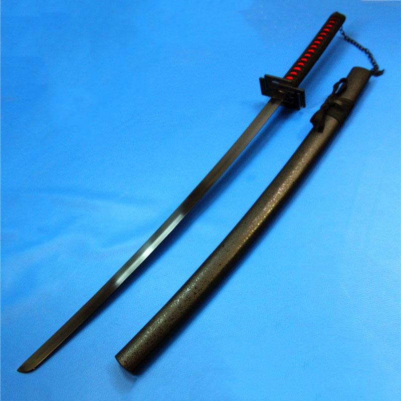 动漫死神黑崎一护cosplay太刀剑道具武器斩魄刀斩月木刀未开刃