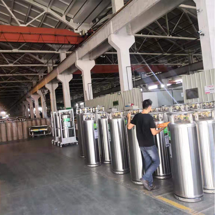 110l鱼氧罐175l195l210l鱼氧罐金属切割杜瓦瓶