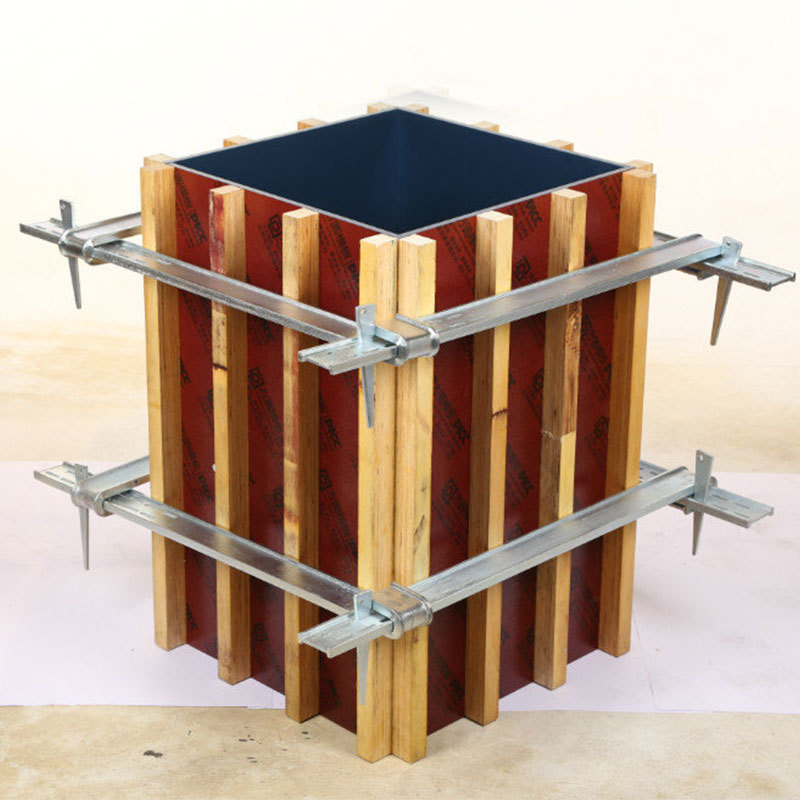 现货直供方柱模板加固件 柱子固定紧固用紧固件 方柱抱箍柱箍件