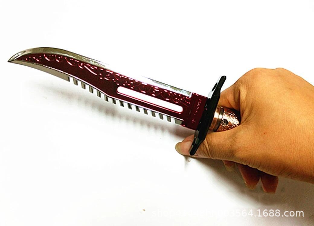 匕首模型修罗刀精工穿玩具线合金匕首未开刃 动漫周边产品代发