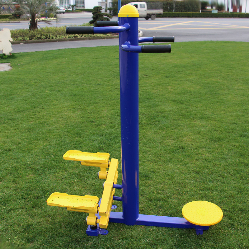鹏益户外室外健身器材中老年人踏步扭腰踏步机小区公园广场路径
