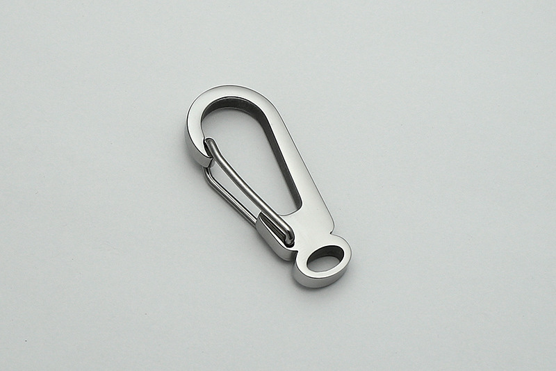 304不锈钢快挂钥匙扣定制五金饰品箱包弹簧扣狗扣绳扣汽车挂件