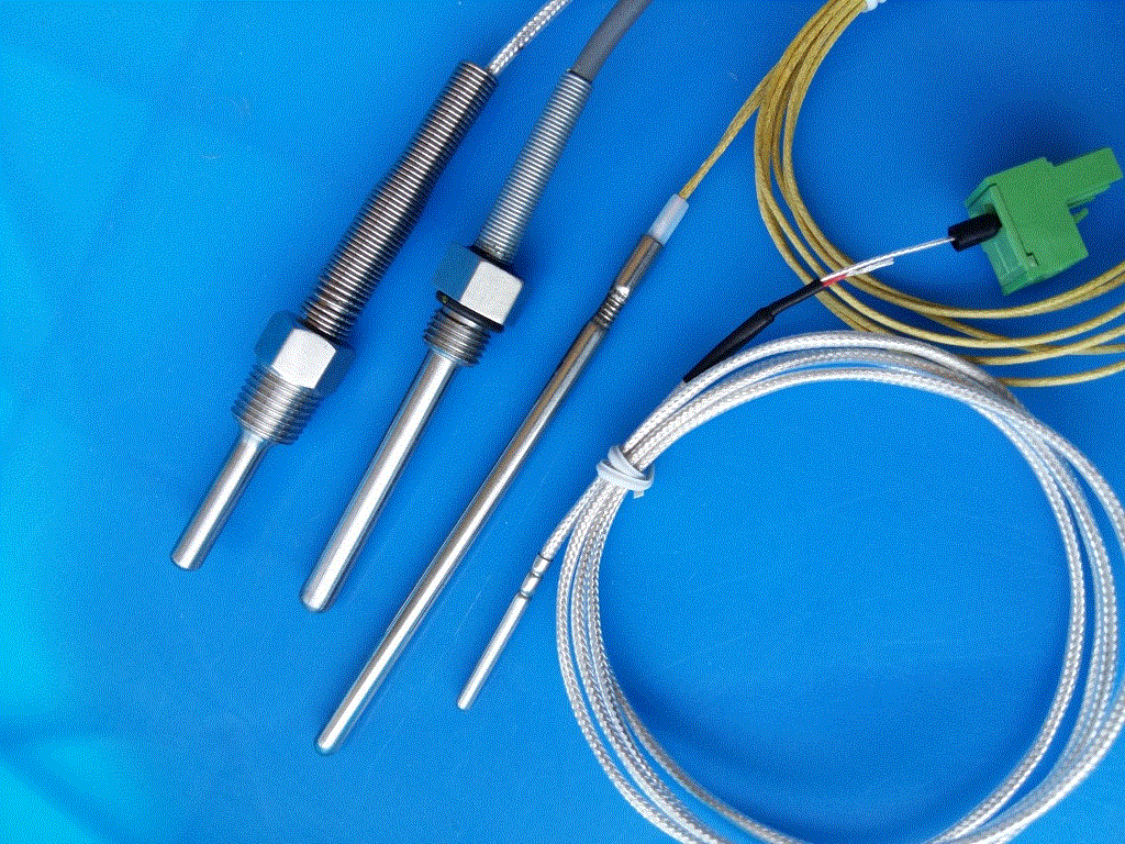 铂电阻pt1000/pt100温度传感器 不锈钢螺丝头封装高温探头