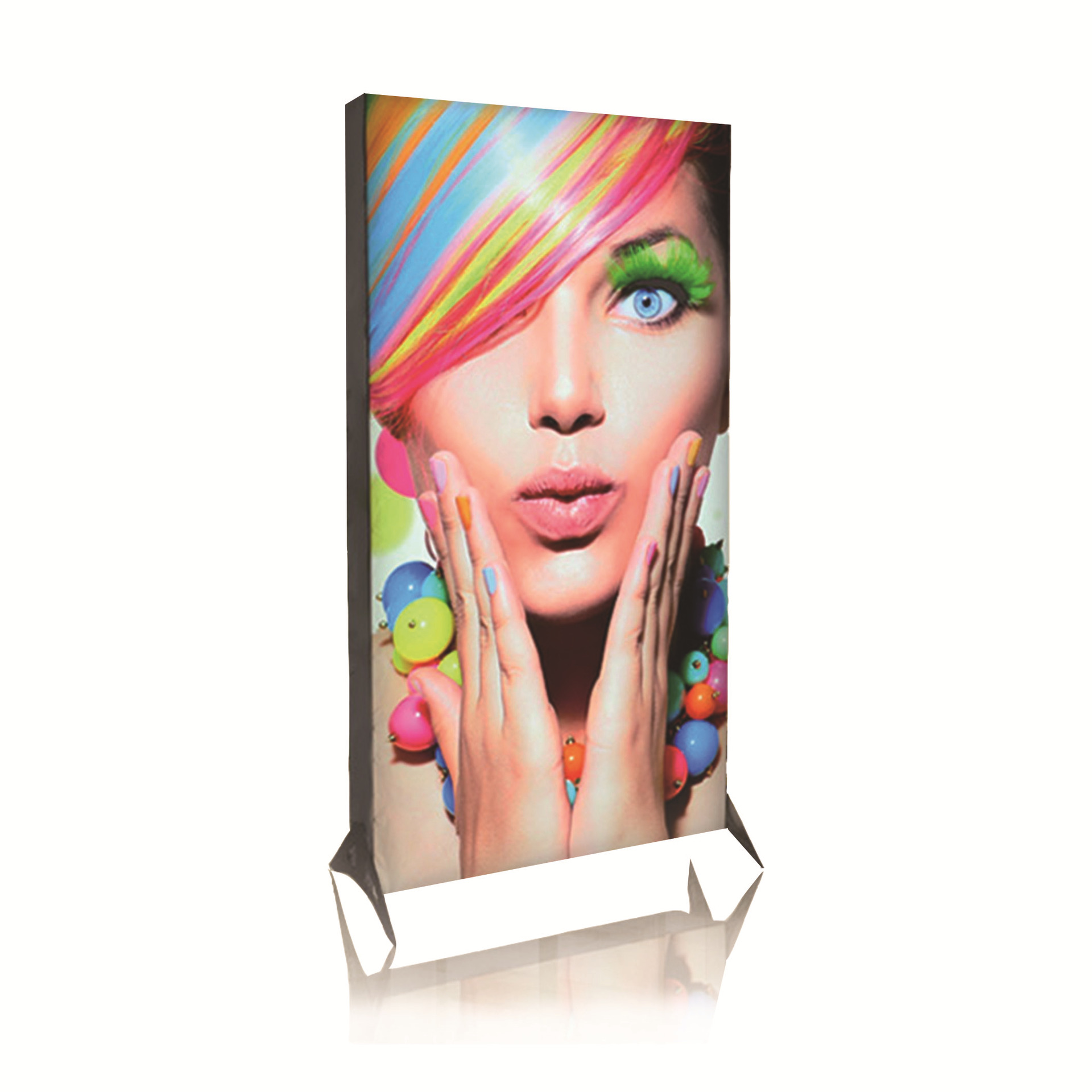 双面led卡布灯箱 软膜灯箱 立式灯箱 无框灯箱 双面卡布灯箱