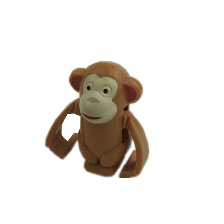 地摊热卖上链翻摇摆猴子发条趣味儿童益智玩具幼儿园六一开学礼品