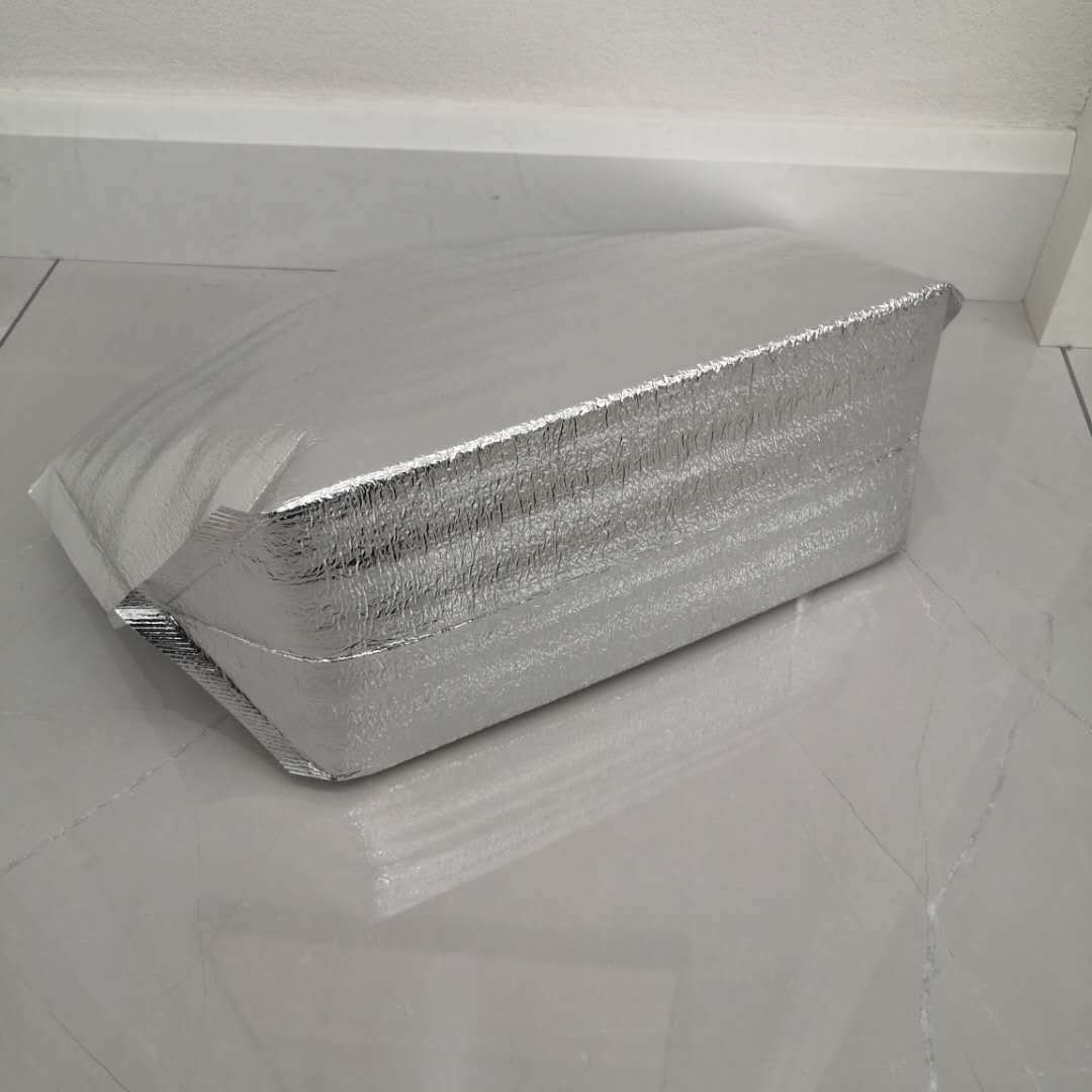 快递立体保温袋 一次性加厚铝箔珍珠棉保温袋 铝箔海鲜保冷打包袋