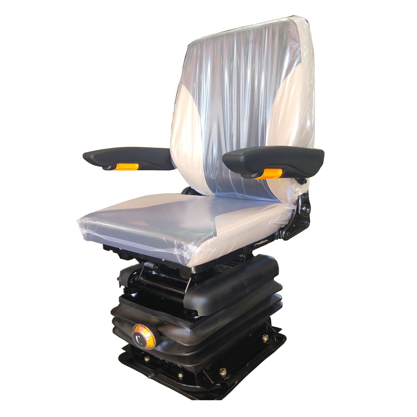 机械减震高低升降式地铁司机座椅 襄阳轨道车机车专供司机室座椅