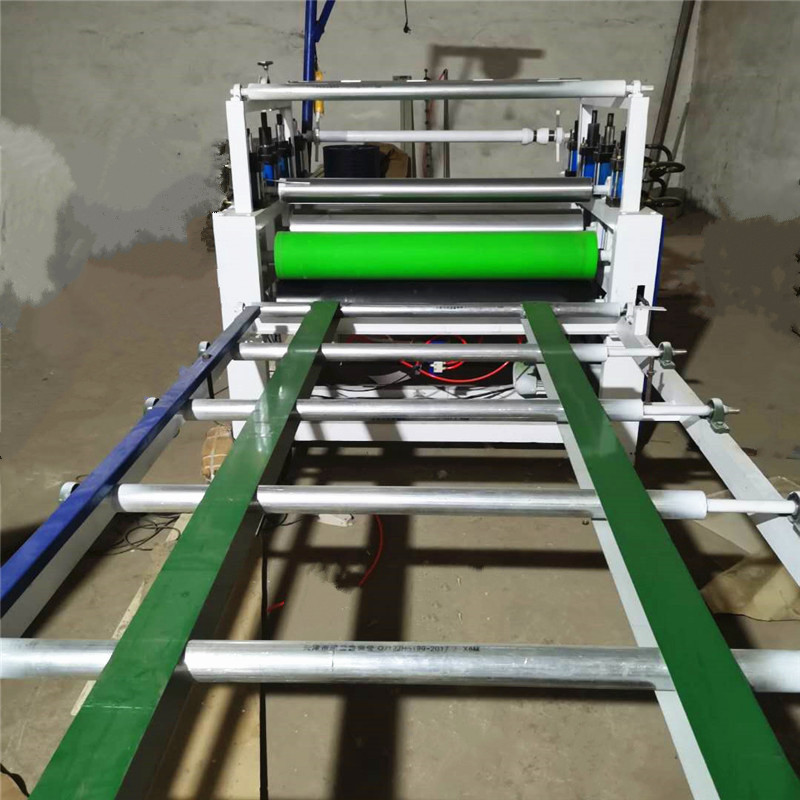 木板装饰板材贴面机 自动推板pet高光膜贴面机 亚克力片材贴纸机