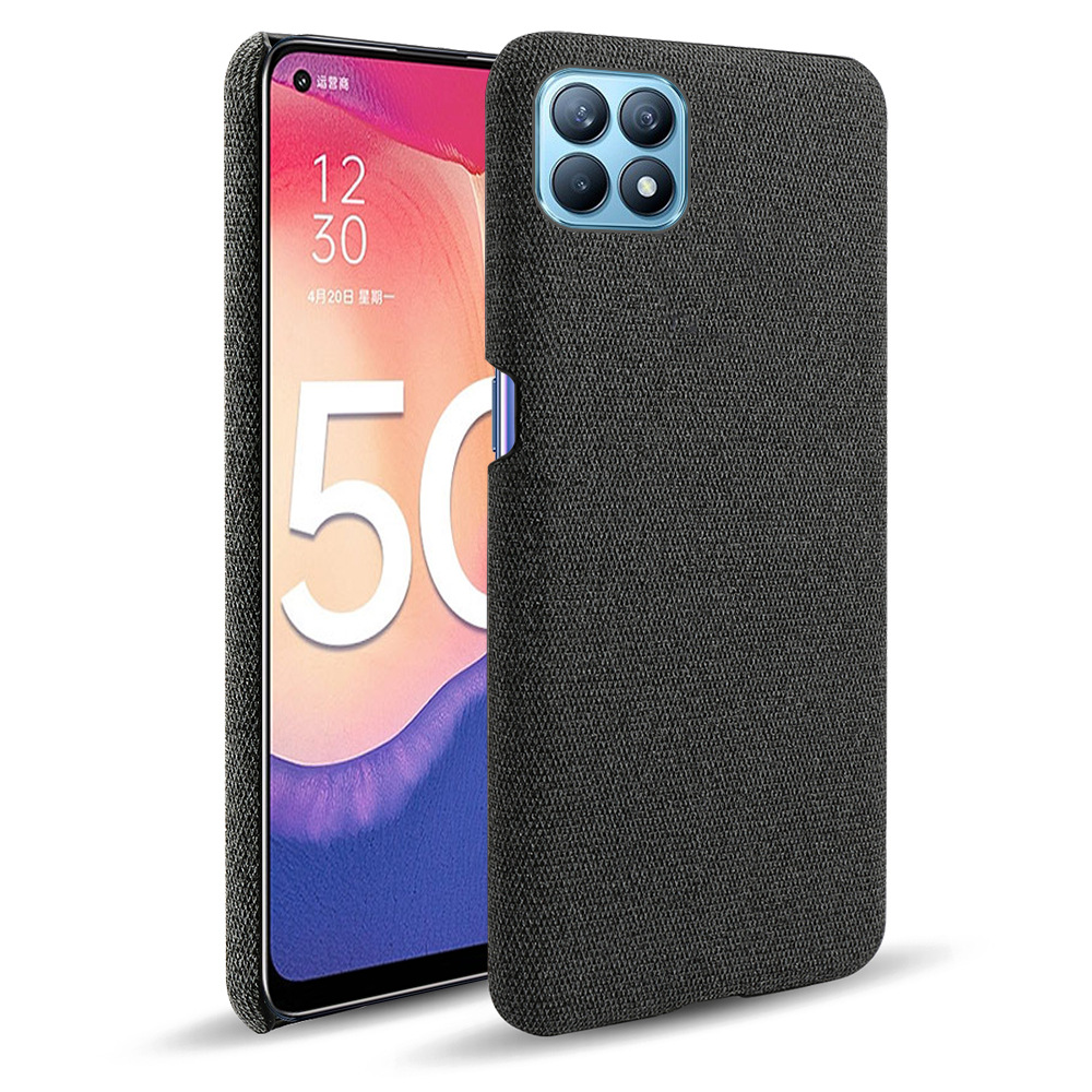 oppo reno 4se 5g手机壳oppo reno 4se 5g官方布纹防摔保护壳新款