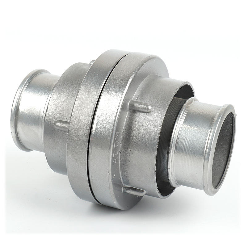 金仓消防邮宁牌dn65水带接头2.5寸卡扣带s标压铸kd65内扣式接口