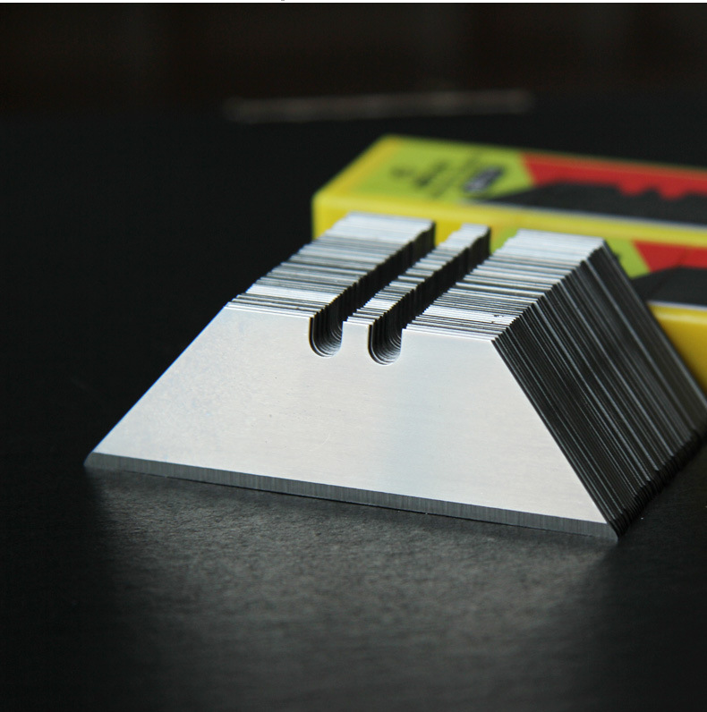 申兴梯型刀片异形刀片刀具折叠电工刀地毯刀片梯形非标刀片