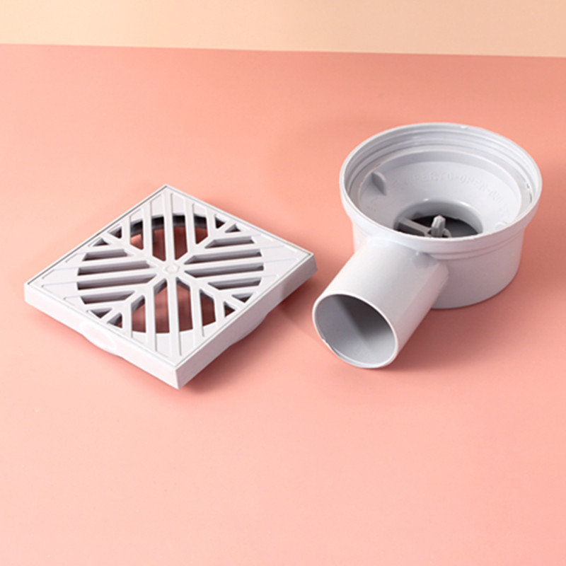 侧排地漏pvc同层侧排水系统用地漏预埋移位改造地漏 塑料侧排地漏-阿