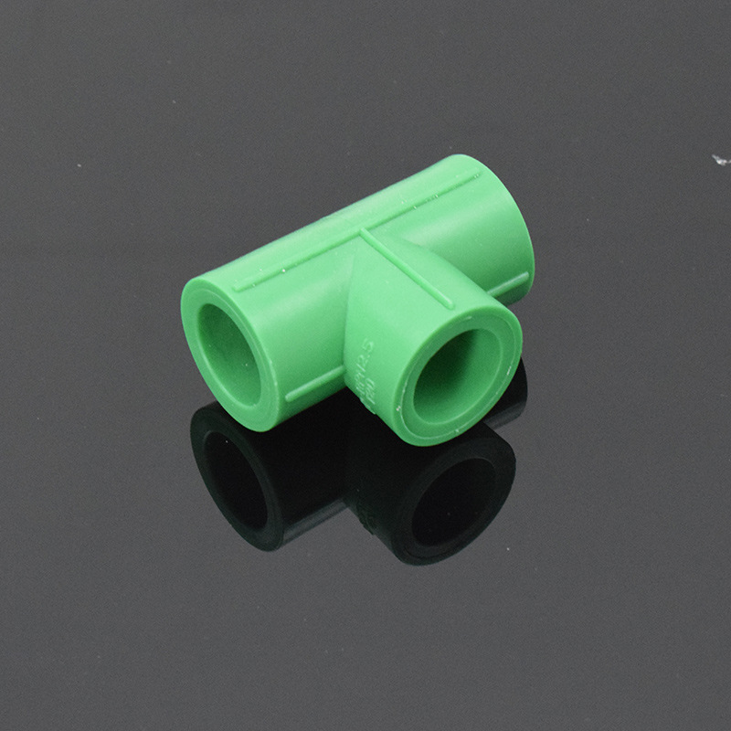 ppr异径三通20 25 30 6分1寸ppr三通接头变径三通ppr管件灰色绿色