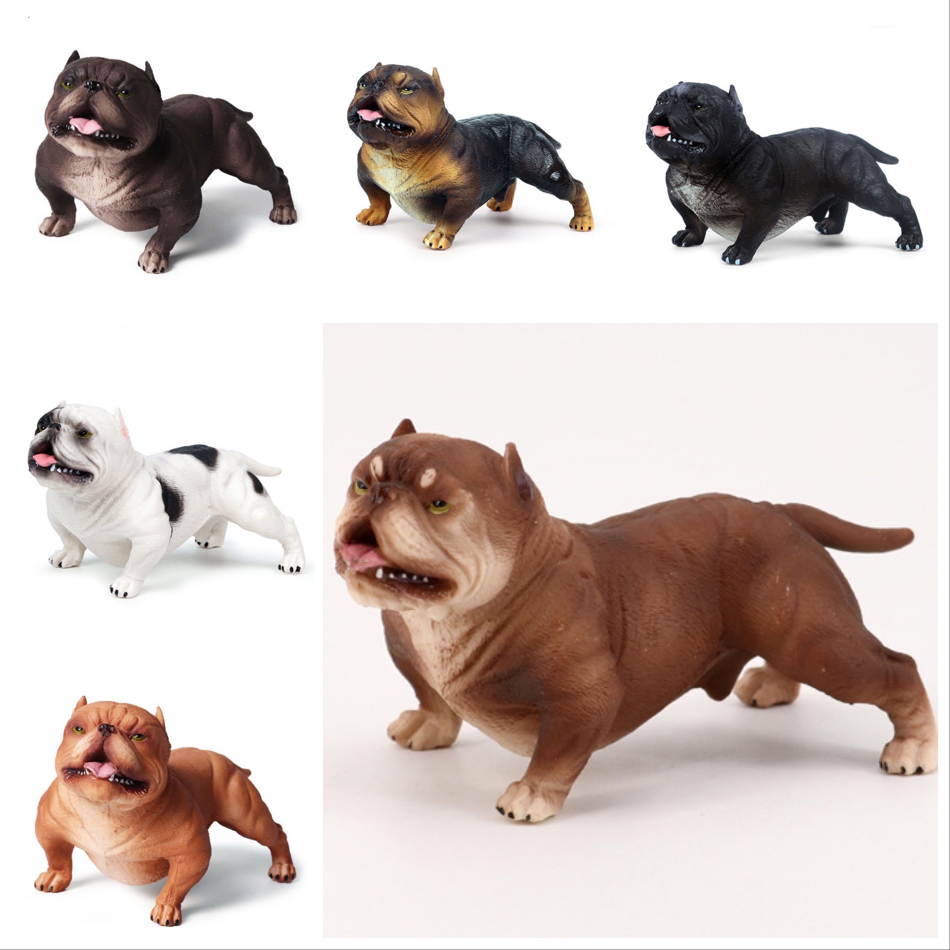 仿真恶霸犬模型摆件老虎犬恶狗仿真狗模型玩具仿真狗模型动物摆件