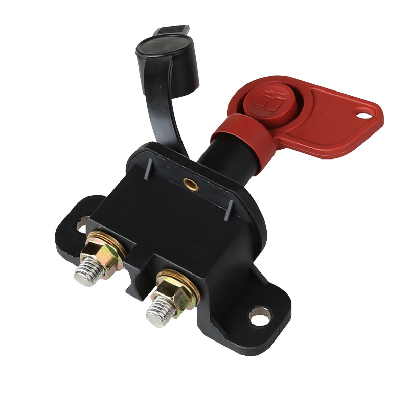 福田款汽车大货车旋转手拧电源总闸电瓶防漏电跑电断电总开关