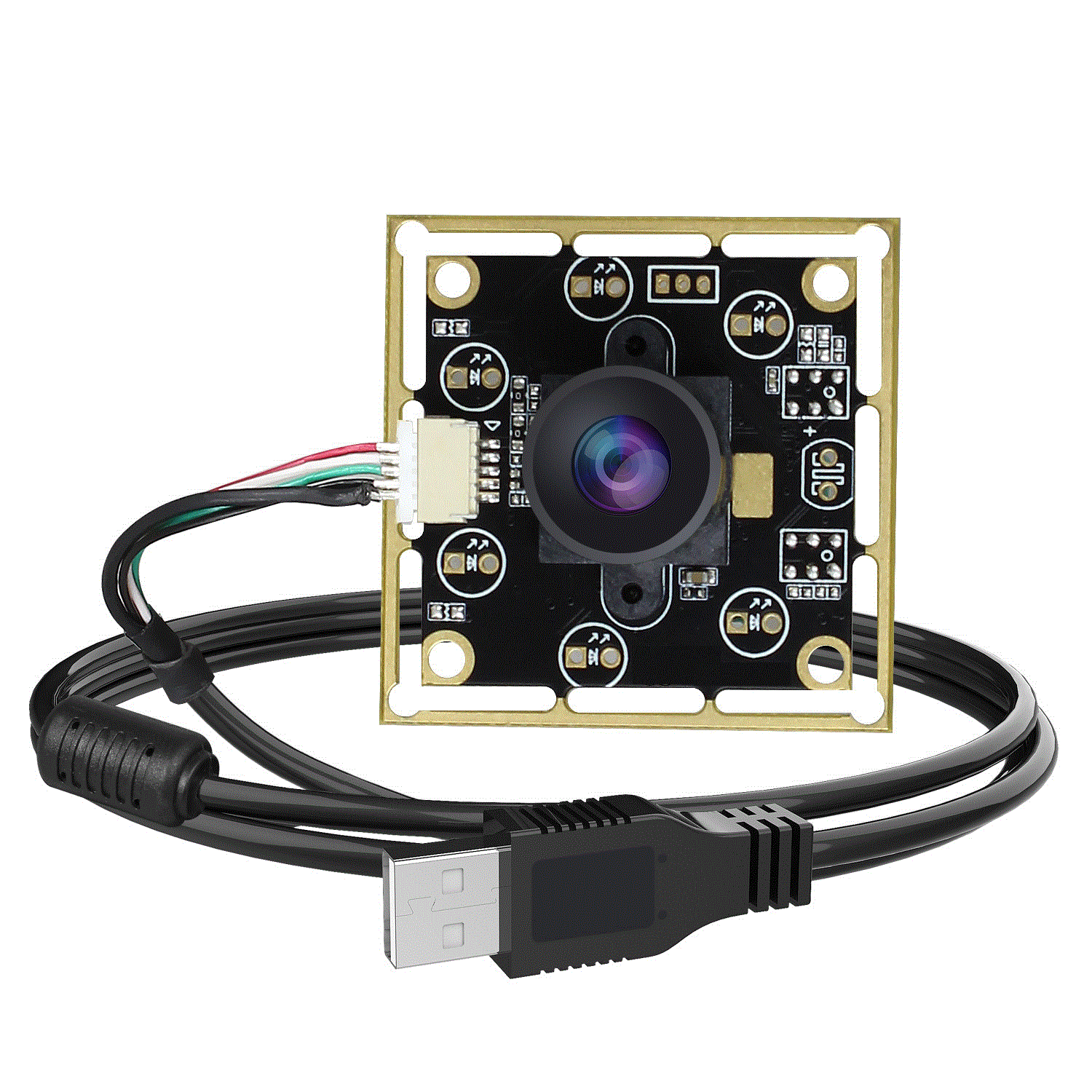 200万usb高清摄像头模组 人脸识别摄像头 清晰拍摄录像 ov2710