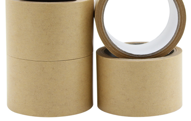 哑光可写牛皮纸胶带纸定制印字胶带纸可印刷牛皮胶带纸封箱胶带