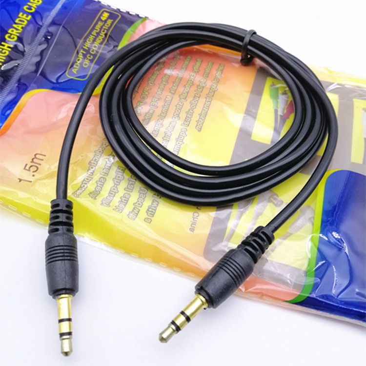 5米公对公对录线3.5车载aux车用音频音响线双头连接线3.5对3.