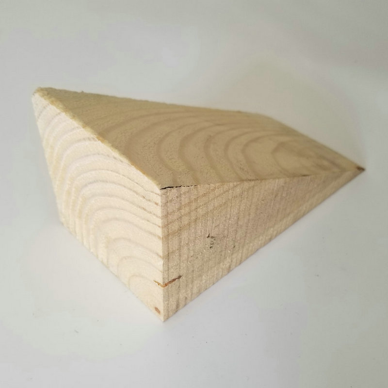 常规三角木汽车止退防滑三角垫木 木质型材三角木定位器定制加工